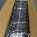 SPORT BEATS Stadium Seats with Back Support Bleacher Chairs with Back and Cushion Thick Padded Bleacher Seats Includes Shoulder Strap Black 1pc Standard