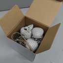 Boao 10 Pieces Halloween Skeleton Head Small Mini Skulls for Halloween Party Decoration Props, Table Decor