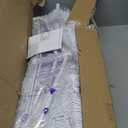 8Ft Artificial PVC Christmas Tree Stand Indoor Outdoor White