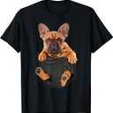 Dog Inside Me T-Shirt (Small, Black)