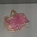 Welcome Baby Girl Banner, Butterfly BabyGirl Banner, Girl Baby Shower Decorations (Pink)