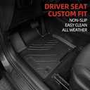 Full Set Floor Mats for 2022-2026 Hyundai Tucson Gas(Not Fit Hybrid & PHEV) | All Weather TPE Floor Liners Cargo Mats & Backrest Protectors, Full Coverage Tucson Accessories