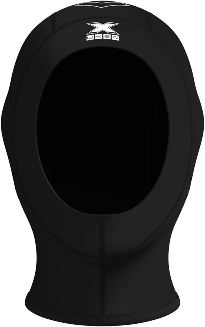 XUKER Ultra Stretch Neoprene Wetsuit Hood 3mm/5mm for Men Women - Ideal for Diving & Surfing (Blue, M)