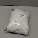 Wrap Around Dust Ruffle Bed Skirt - Antique White - for King Size Beds w/ 15 Inch Drop - Easy Fit Elastic Strap - Adjustable Pleated Bedskirt w/Brushed Fabric, Wrinkle Free Women, Men, Kids & Teens