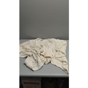DEMDACO One Size Soft Knit Giving Shawl Wrap, (Cream)
