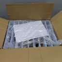 42.5ft(L) x 13in(H) Animal Barrier Fence, 30 Panels No Dig Garden Fence for Dog Rabbit, Rustproof Anti Digging Barrier, Garden Edging Border Ground Defense for Outdoor, Yard, Patio, White