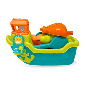 Sun Day Pirate Ship Beach Toy Set