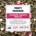 Tiesta Tea - Fruity Paradise, Loose Leaf, Strawberry Pineapple Green Tea, Premium Blend, Medium Caffeinated Green, Make Hot or Iced & Brews Up to 50 Cups, 4oz Refillable Tin (EXP 04/13/28)