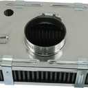 Air Cleaner, Rectangular for Stock VW Carbs, 2-1/16 Inlet, Compatible with Dune Buggy