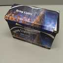 LJLNION 300 LED String Lights Outdoor Indoor, Extra Long 98.5FT Super Bright Christmas Lights, 8 Lighting Modes, Plug in Waterproof Fairy Lights for Holiday Wedding Party Bedroom Decorations (Blue)