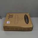 Edergoo Plastic Hangers 30 Pack, Slim Hangers Non Slip for Closet, Non-staining Space Saving Hanger, 17.1 inches Coat Hanger Heavy Duty Hanging Dry Wet Clothes, Gray