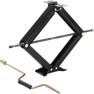 30" RV Scissor Jack Stabilizer 7800lb Heavy Duty 30" RV Trailer Stabilizer Leveling Scissor Jack for RV Camper with Crank Handle - 1Pack