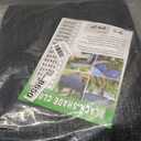 E.share 40% Black Shade Cloth for Garden - 20 Ft X 20 Ft Sun Shades Netting Outdoor Patio with Grommets, for Plant Covers,Porch Screen,Pergola,Greenhouse,Chicken Coop,Car Barn Kennel