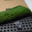 Dog Grass Pad with Tray,40''X27.5''Large Artificial Turf Grass Potty,XL Reusable 3-Layer Dogs Pee Potty Grass Pads, Easy to Clean Portable Dog Litter Box for Indoor/Outdoor Potty Training Toilet