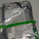 BAGSMART Clear Toiletry Bag, TSA Approved Travel Toiletry Bag Carry On Travel Accessories Bag Airport Airline Quart Size Bags water-resistant Makeup Bag for Women (2 Pack, Medium+Large, Black-with handle+180 open)