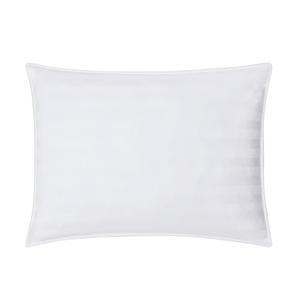 DOWNLITE Down Extra Thin, Flat & Soft Pillow for Stomach Sleepers (Hypoallergenic) (Standard/Queen)