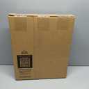 Mayfair Padded Toilet Seat, Cushioned Soft Vinyl over Wood Core Seat, Secure Hinges, Easy Clean, Made in USA, Round, Bone