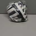 Allegra K Women's Striped Button Front Elastic Back Waist A-Line Midi Skirt Large