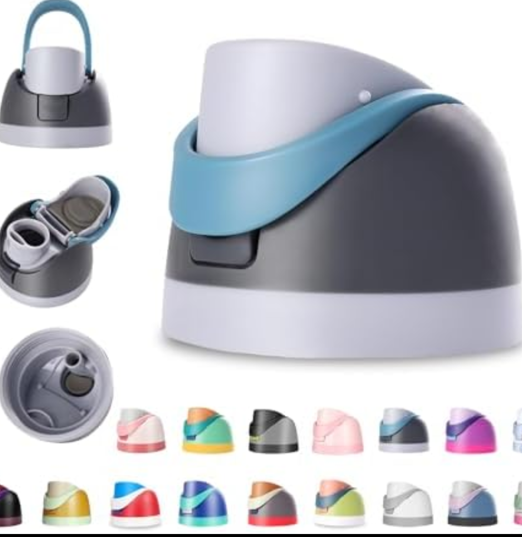 NTIERA Replacement Lid for Owala Freesip Water Bottle, Compatible with Owala Lid and Cap, Premium Accessories for 16oz 24oz 32oz 40oz Bottles,LeakProof,BPAFree(Dark Grey) 2 Pack