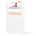 Dream On Me Holly 3 Fiber Baby Crib Mattress, Greenguard Gold and JPMA Certified, Fits All Portable & Mini Cribs, Water-Resistant Vinyl Cover