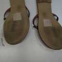 katliu Women's Flat Sandals Flip Flop Sandals Comfortable Dressy Thong Sandals, Brown 6