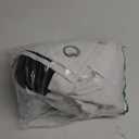 Long Blackout Curtains 100 Inch Length 2 Panels for Living Room, Thermal Insulated 100% Light Blocking Soundproof Grommet Thick Window Curtains for Dining Room, Each 50 Inch Wide, White