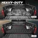 LASFIT 6.5ft Bed Mat for Ford F-150 2026 2025 2024 Truck Box All Weather Protector TPE Durable Easy Clean Bed Liner for F150-Not Fit for Drop in Bedlienr