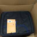 USA Gear XL MTG Bag Fits Magic the Gathering Deck Boxes, Playmats, Pokemon, Yugioh Cards & More TCG Accessories - TCG Storage Bag with Shoulder Straps, Customizable Interior, Weather Resistant (Blue) (Large)