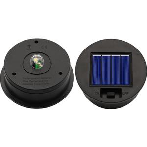 2 Pack Solar Lights Replacement Top Parts 7 Lumens Lantern Lids Light for Hanging Solar Lanterns Outdoor Decorations Garden Patio