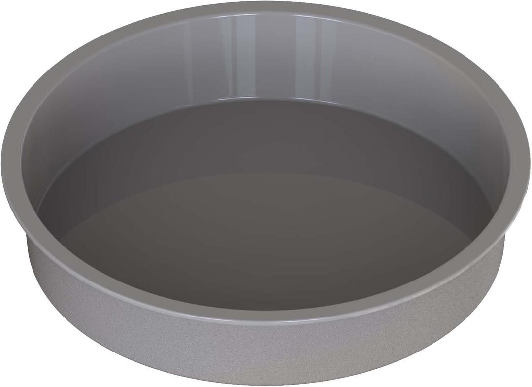 Silicone 9 inch Round Cake Pan, 9" Silicone Cake Molds for Baking, 9 in Baking Pan for Banana Cakes, Cheesecakes
