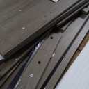 IDEALHOUSE Farmhouse TV Stand and Entertainment Center for Tv up to 65 inches with Sliding Barn Doors and Adjustable Shelf, Tv Media Console Table with Storage Cabinet for Living Room, Grey