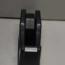 Tape Dispenser, Heat Press Tape Dispenser, Desk Heat Tape Dispenser 6.3 x 2.5 x 3.4 Inch, Holder Fits 1" and 3" Core (Black)