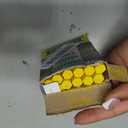 DIXON Industrial Lumber Marking Crayons, 4.5" x 1/2" Hex, Yellow, 12-Pack (X49600)
