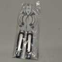 Jar Opener, Multi Jar Opener for Weak Hands, Stainless Steel Jar Lid Opener, Beer Bottle Opener for Arthritic Hands, Seniors with Arthritis (Silver)