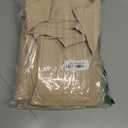 RYB HOME Wall Divider Curtain for Living Room, Noise Reduction Privacy Curtain with Anti-Rust Grommet Top Blackout Curtain for Bedroom/Kids Room, 7 ft Tall x 8.3 ft Wide, Cream Beige, 1 Pack