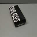 Sleek Wrap-Around Sports Sunglasses, Shatterproof Lenses, Black (blue)