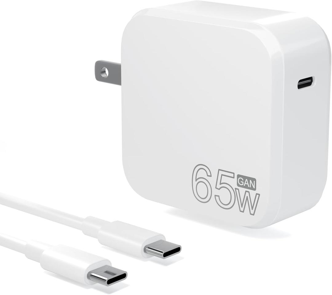 65W USB C Charger Compatible with LG 14" 15" 16" 17" Gram Series Laptop 15Z90N 14Z90N 17Z90N 16Z90P 14Z90P 17Z90P Type C Adapter Power Supply Cord