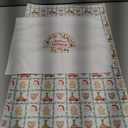 Cilrii Christmas Mahjong Kitchen Towels, Mahjong Player Lover Gifts Dish Tea Towels for Kitchen, Xmas Santa Gingerbread Truck Mah Jong Decorative Hand Towel for Bathroom, 16x24 Inch Set of 2