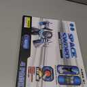 Cawiew 4 Pack Light up Sword Saber with FX Sound (on-Off Control) and Full Retractable Handle, 4 Colors LED Glow in The Dark Toy for Kids Adult