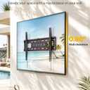 monTEK Outdoor Weatherproof TV Wall Mount for 37-86" TVs up to 176lbs,Fixed