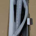 Red Light Therapy for Face Body, 2-in-1 Red Light Panel Device with Belt, 660nm & 850nm Near Infrared Light Therapy Lamp with Remote Control, 5 Adjustable Brightness & Timer for Skin Care, Relaxation (Black)