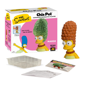 Chia Pet The Simpsons Marge with Seed Pack, Decorative Pottery Planter, Easy to Do and Fun to Grow, Novelty Gift, Perfect for Any Occasion