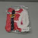 Ochine Newborn Baby Girl Christmas Romper Dress Infant Long Sleeve Fall Winter Velvet Dress Christmas Outfit with Headband (0-3 Months)