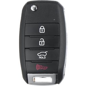 X AUTOHAUX 4 Button Car Keyless Entry Remote Control Key Fob Proximity Smart Fob OSLOKA-875T NO. 95430-B2100(PSD) for Kia Soul 2014 433MHz 60 Chip