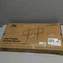 Mounting Dream TV Mount Fixed for Most 42-84 Inch Flat Screen TVs, UL Listed TV Wall Mount Bracket up to VESA 600 x 400mm and 132 lbs - Fits 16"/18"/24" Studs - Low Profile and Space Saving MD2163-K