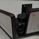 2500LM Solar Lights Outdoor with Motion Sensor,3 Head 270 Wide Angle Street Area Lights,IP65 Waterproof Security Lighting with 3 Modes(Non-Remote,1 Pcs)