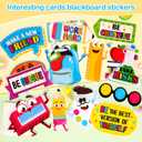 2 x HOWAF 52pcs Classroom Bulletin Board Decoration Set,2025-2026 This is Your Year Cutout for Welcome Back to School Classroom Decor,Positive Accents Cut-Outs for First Day of School Chart Wall Supplies