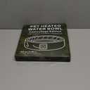 3L Heated Water Bowl for Pets -USB Powered, Foldable, Waterproof for Dogs, Cats, Squirrels, Rabbits, Chickens, and Bird - 3L Capacity  Winter Outdoor Use  Keeps Water from Freezing in Snowy Weather