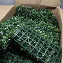 Artificial Ivy Privacy Fence Wall Screen,40X120 in(33.5 sqft) UV-Anti Faux Boxwood Roll Panels Greenery Backdrop Ivy Vine Leaf Hedges Fence Panels for Indoor Outdoor Green Wall Decor