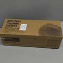 WOPITUES White Floating Shelves Set of 6,Wood for Bedroom,Modern Wall Decor,Bathroom Storage,Book Living Room[Upgraded]-White (HM011A) (16.5 Inch)